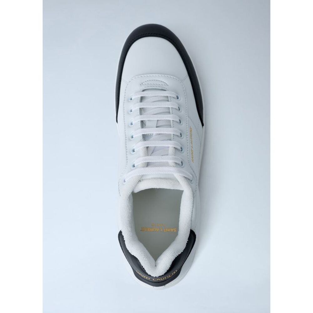 Saint Laurent Men Sl 61 Low Top Sneakers - Picture 6 of 6